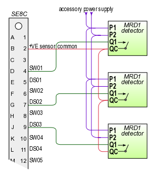 se8c input wiring