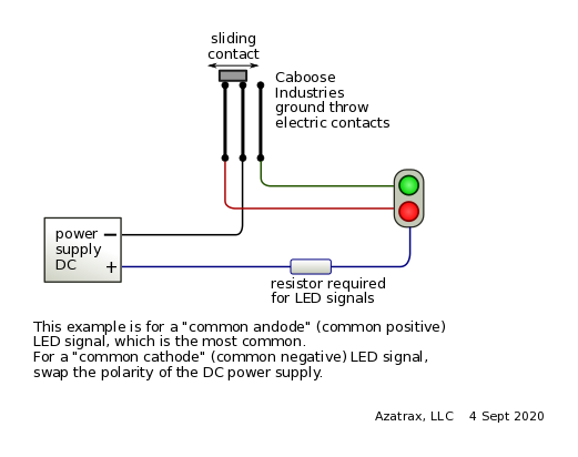 ground throw to signal wiring