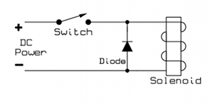 flyback protection diode
