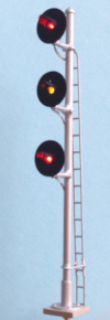 triple head wayside signal