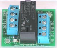 DPDT relay with screw terminals