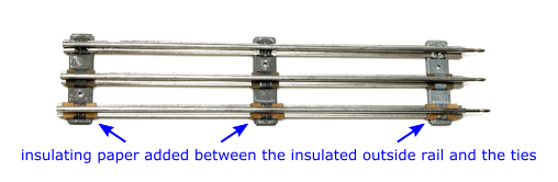 tubular track insulated rail