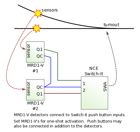 MRD1-V to Switch It wiring