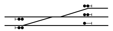 single crossover with branch, most common