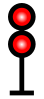 red over red signal