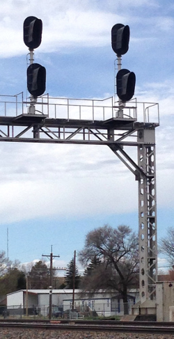 prototype dual track signal bridge