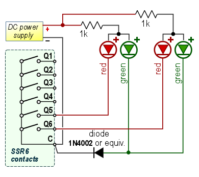 common anode signals